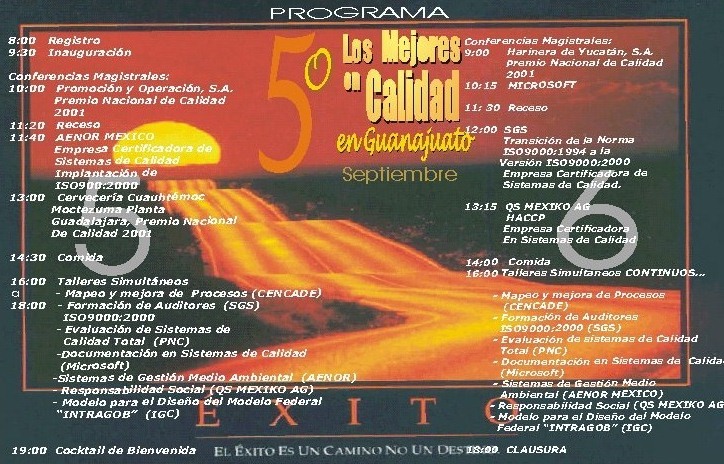 5° Encuentro de los Mejores en Calidad